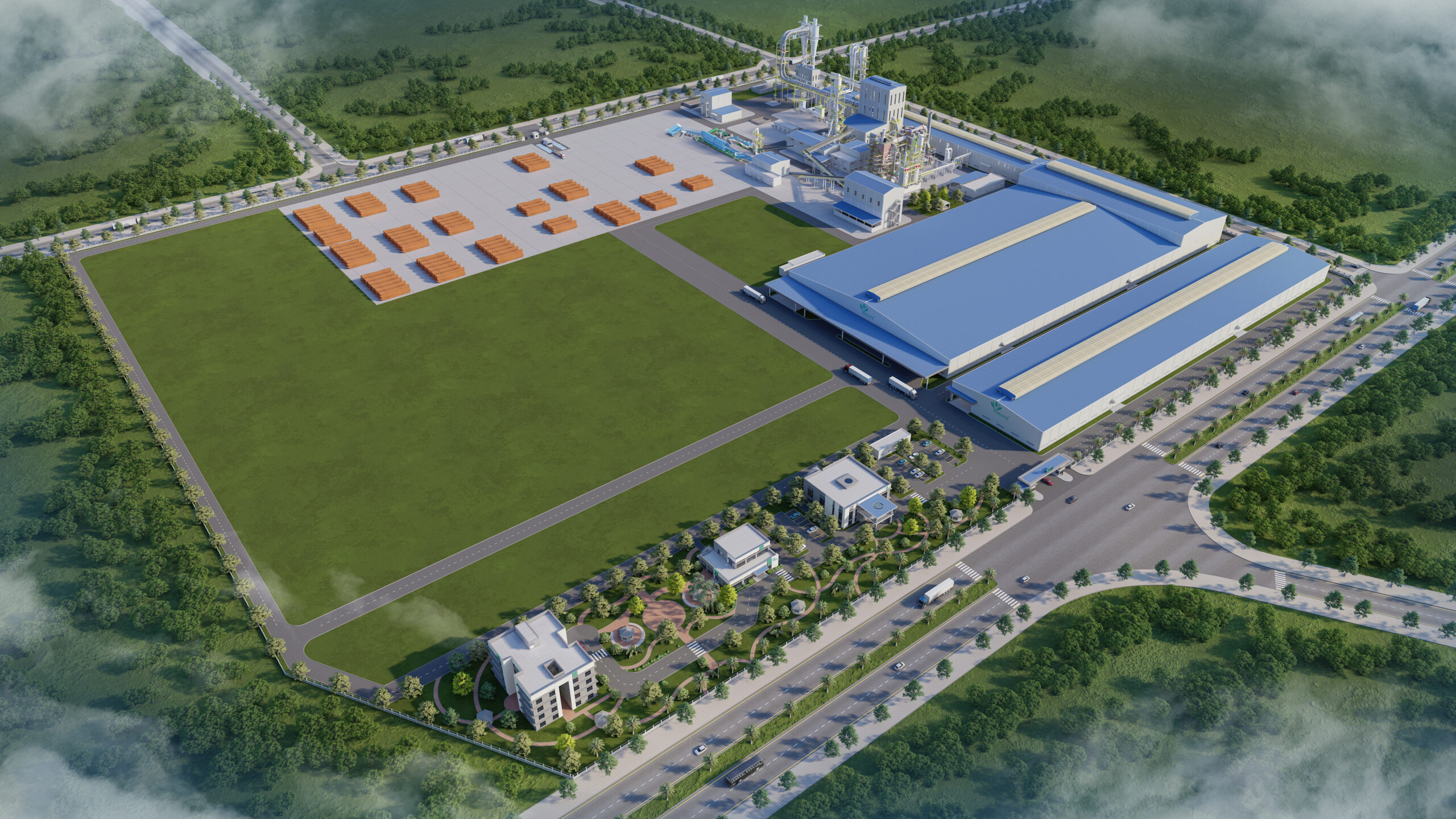 Export Market For Engineered Wood Panels Of MDF Mekong - MeKong MDF