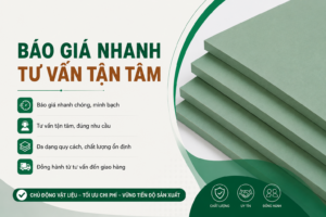 Báo giá MDF nhanh