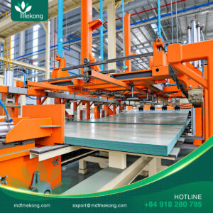 Độ phẳng bề mặt MDF Mekong
