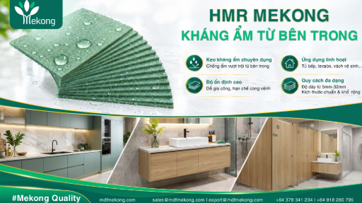 Ván HDF chống ẩm Mekong